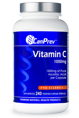 CanPrev Vitamin C 1000 mg, 240 Capsules | NutriFarm.ca