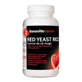 Innovite Red Yeast Rice, 120 Caps | NutriFarm.ca