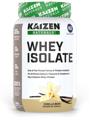 Kaizen Whey Isolate Vanilla, 840 g | NutriFarm.ca