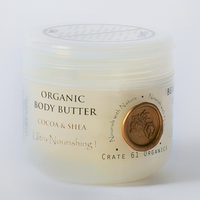 Crate 61 Organics Cocoa Shea Body Butter, 140 g | NutriFarm.ca