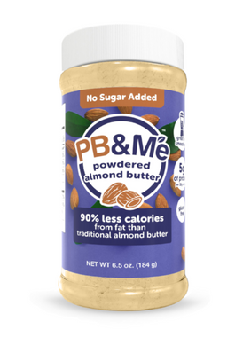 PB&Me Powdered Almond Butter Original, 184 g | NutriFarm.ca 