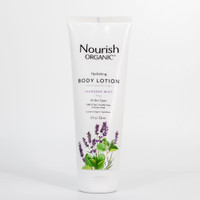 Nourish Organic Hydrating Body Lotion Lavender Mint, 236 ml | NutriFarm.ca
