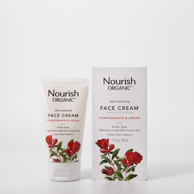 Nourish Organic Ultra Hydrating Face Cream, 50 ml | NutriFarm.ca