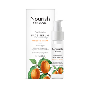 Nourish Organic Hydrating Face Serum, 20 ml | NutriFarm.ca