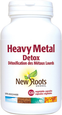New Roots Heavy Metal Detox, 120 Vcapsules | NutriFarm.ca