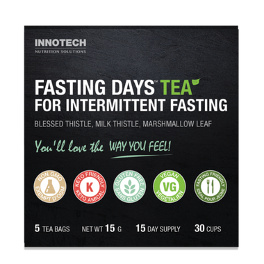 Innotech Fasting Days Tea - Herbal Tea (2 Week supply) | NutriFarm.ca