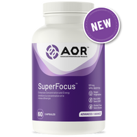 AOR SuperFocus, 60 capsules | NutriFarm.ca