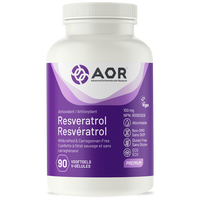 AOR Resveratrol, 90 Capsules | NutriFarm.ca