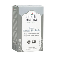 Earth Mama Organic Herbal Sitz Bath, 6 herbal pads | NutriFarm.ca