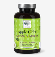 New Nordic Apple Cider Vegan Gummies, 60 gummies | NutriFarm.ca