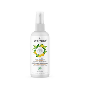 Attitude Hand Sanitizer Lemon Leaves, 100 ml | NutriFarm.ca