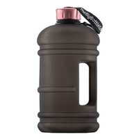 The Big Bottle Black Matte Rose, 2.2 L | NutriFarm.ca