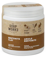 The Soap Works Bentonite Clay, 454 g | NutriFarm.ca