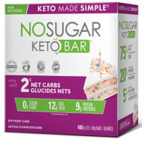 No Sugar Company Keto Birthday Cake 40 g, 40 bars | NutriFarm.ca