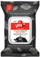 Yes To Charcoal Wipes, 30 Wipes | NutriFarm.ca