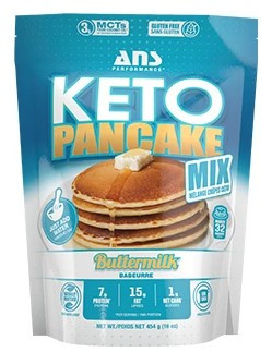 ANS Performance Pancake Mix Buttermilk, 454 g | NutriFarm.ca