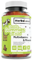 Herbaland Kids Multivitamin and Minerals Classic Gummies, 60 Gummies | NutriFarm.ca