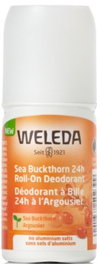 Weleda Seabuckthorn 24 hour Roll-on Deodorant, 50 ml | NutriFarm.ca