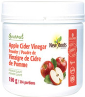 New Roots Apple Cider Vinegar Powder, 150 g | NutriFarm.ca