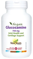 New Roots Vegan Glucosamine 70 mg, 60 Caps | NutriFarm.ca