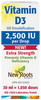 Vitamin D3 2,500 IU Extra Strength (liquid), 30 ml | NutriFarm.ca