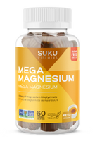 SUKU Mega Magnesium, 60 gummies | NutriFarm.ca