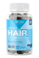 SUKU Luscious Hair, 60 gummies | NutriFarm.ca