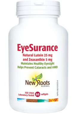 New Roots Eyesurance, 60 Softgels | NutriFarm.ca