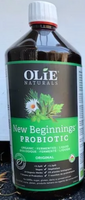 Olie Naturals New Beginning Probiotic(Liquid), 1000 ml | NutriFarm.ca