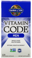 Garden of Life Organic Multivitamin For Men, 120 Caps | NutriFarm.ca
