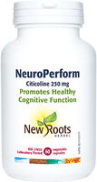 New Roots NeuroPerform, 60 Caps | NutriFarm.ca