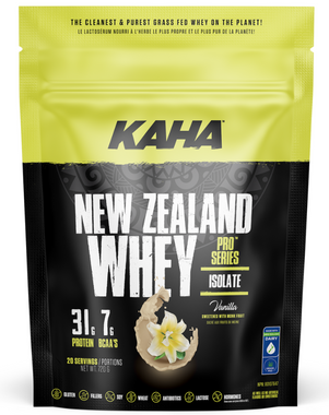 Kaha New Zealand Whey Isolate Vanilla,720 g | NutriFarm.ca