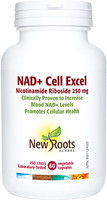 New Roots NAD+ Cell Excel, 60 Caps | NutriFarm.ca