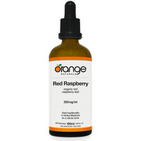 Orange Naturals Red Raspberry Tincture, 100 ml | NutriFarm.ca