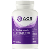 AOR C + Bioflavonoids, 100 Vegetable Capsules | NutriFarm.ca