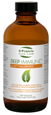 St. Francis Herb Farm Deep Immune for Allergies, 250 ml | NutriFarm.ca