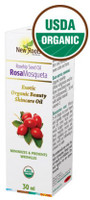 New Roots Rosa Mosqueta Seed Oil (Rosehip, Certified Organic), 30 ml | NutriFarm.ca