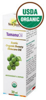 New Roots Tamanu Oil (Certified Organic), 30 ml | NutriFarm.ca