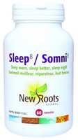 New Roots Sleep 8, 60 Capsules | NutriFarm.ca