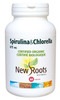 New Roots Spirulina & Chlorella (Certified Organic) 475 mg, 60 Capsule | NutriFarm.ca