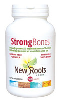 New Roots Strong Bones Boron-Free, 360 Capsules | NutriFarm.ca