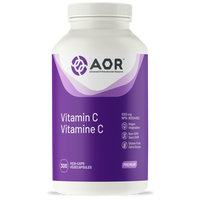 AOR Vitamin C, 300 Vegetable Capsules | NutriFarm.ca