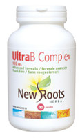 New Roots Ultra B Complex 100 mg, 90 Capsules | NutriFarm.ca