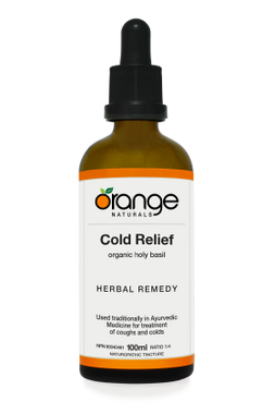 Orange Naturals Cold Relief Tincture, 100 ml | NutriFarm.ca