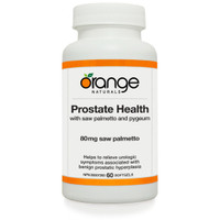 Orange Naturals Prostate Health with Saw Palmetto, 60 Softgels | NutriFarm.ca