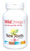 New Roots Wild Omega 3 (EPA 660 mg DHA 330 mg), 120 Softgels | NutriFarm.ca