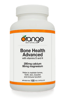 Orange Naturals Bone Health Advanced, 100 Vegetable Capsules | NutriFarm.ca