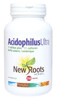 New Roots Acidophilus Ultra, 250 Capsules | NutriFarm.ca