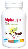 New Roots Alpha Lipoic 250 mg, 60 Capsules | NutriFarm.ca