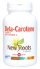New Roots Beta-Carotene 25,000 IU, 90 Softgels | NutriFarm.ca